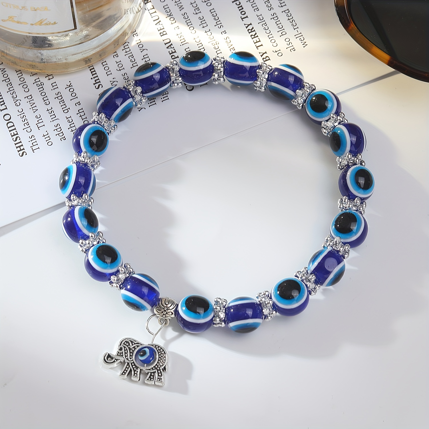 Devil's Eye Shape Pendant Anklet For Women Girls