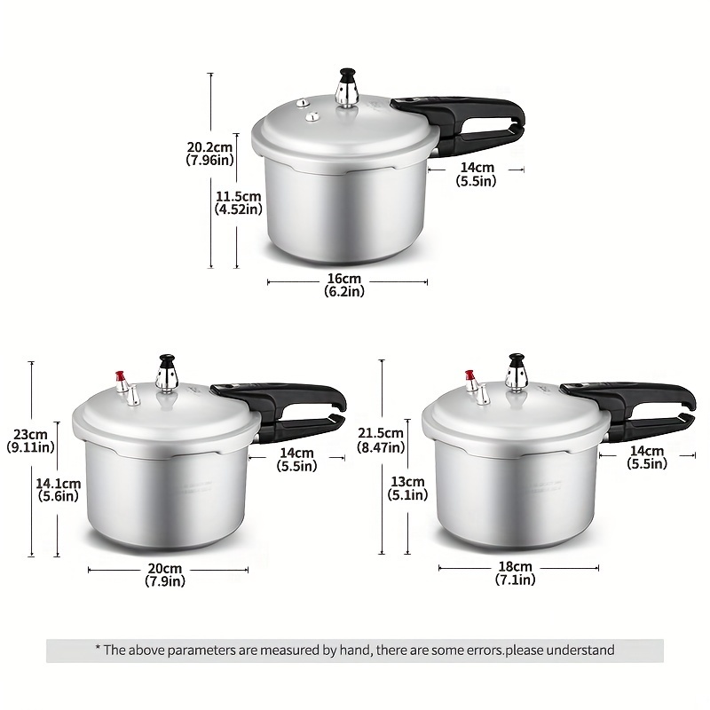 TSWEET Explosion-proof Pressure Cooker, Commercial Large-capacity  Super-large Pressure Cooker, Canteen and Hotel Special Induction Cooker,  Gas