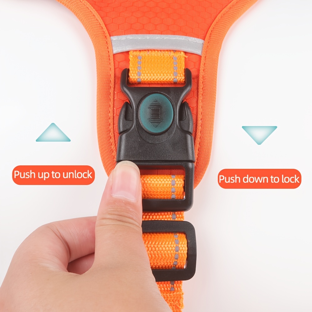 Reflective No Pull Dog Harness with Training Handle - Adjustable