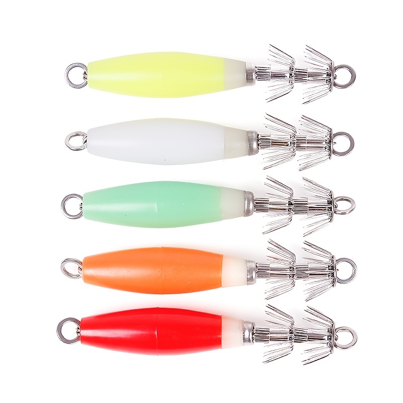 1pc Green Glow-in-the-dark Octopus Hook/squid Hook/cuttlefish Hook/fishing  Hook/lure Hook Luminous