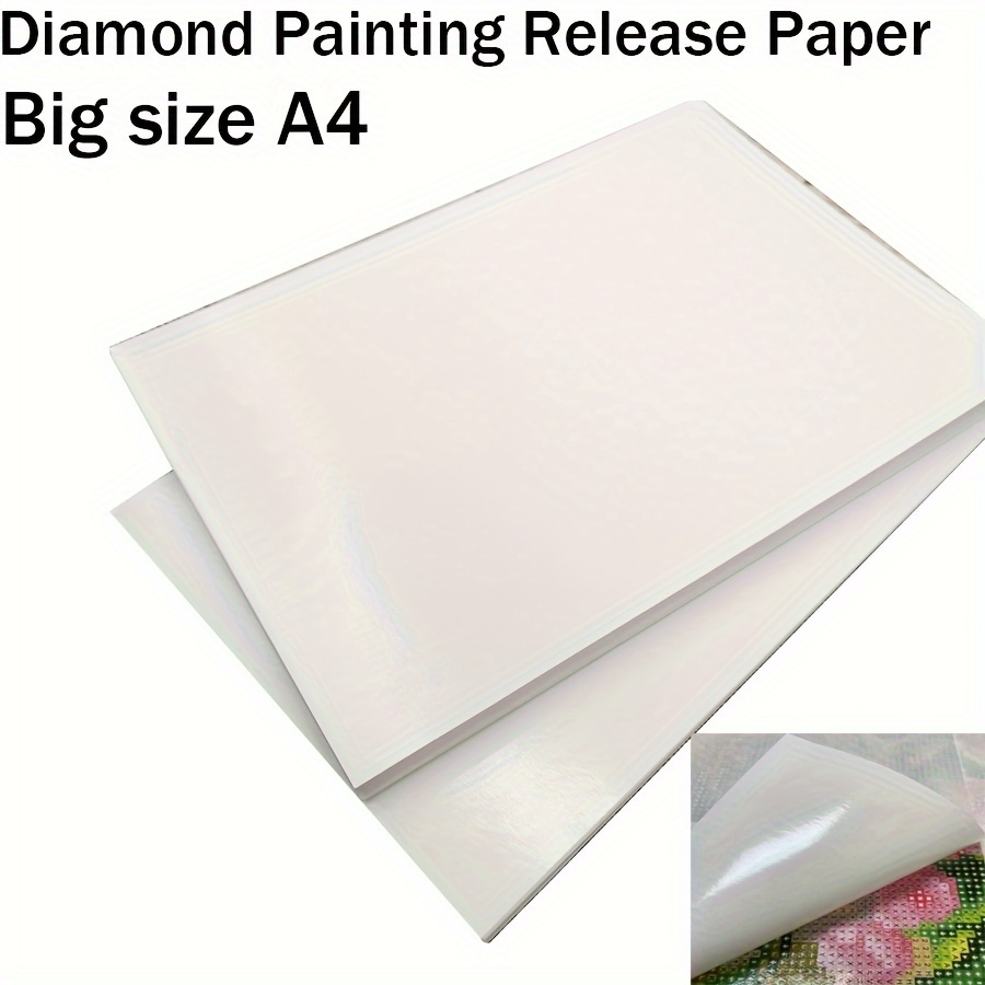 Diamond Painting Release Paper 16 x 12 cm and 15 x 10 cm Diamond Art Paper  Covering Double-Sided Non-Stick Replacement Cover Sheets 5D Diamond