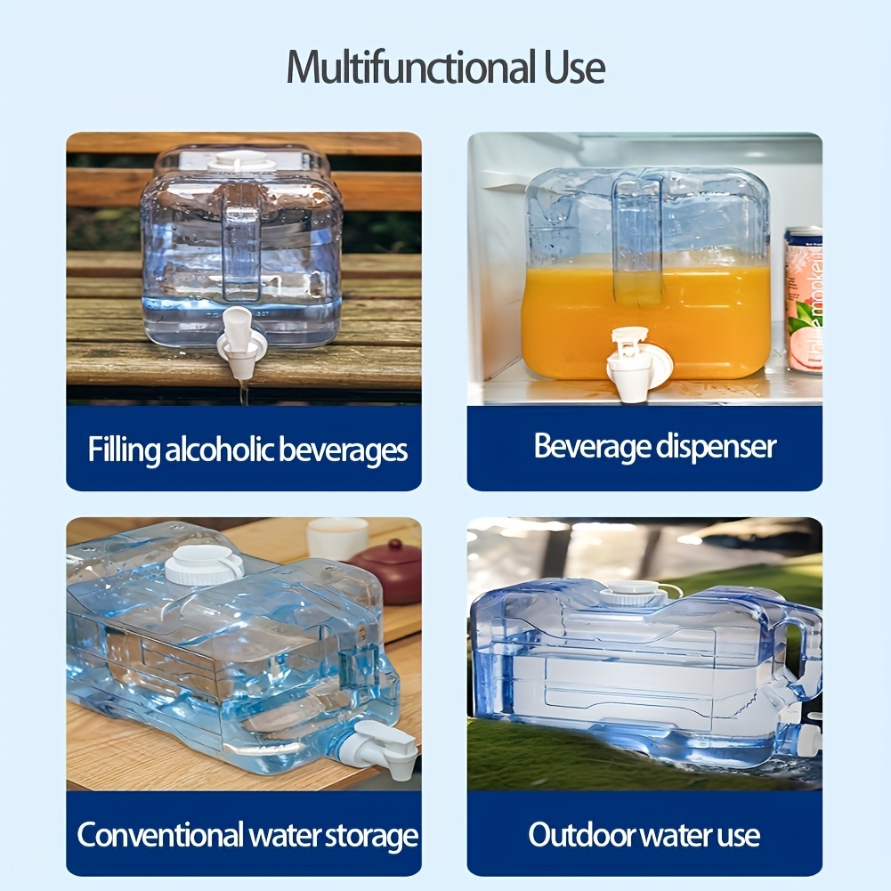 Water Container Fridge Faucet, Fridge Storage Juice Bottle