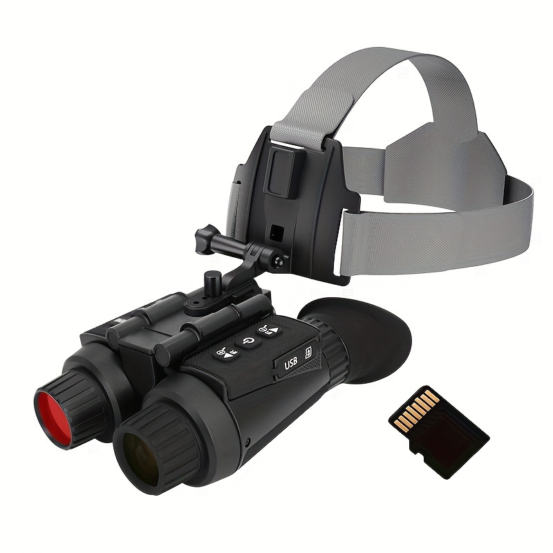 3d Head mounted Night Vision Goggles Dual Screens Infrared - Temu