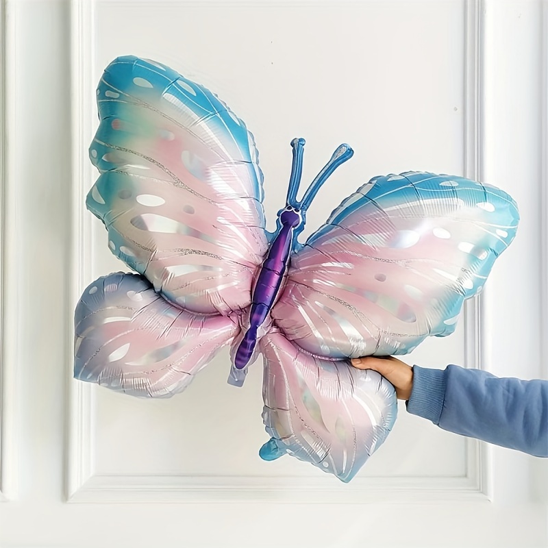 Large Butterfly Aluminum Foil Balloons Colorful - Temu