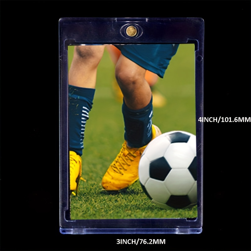 Magnetic Card Holder, Magnetic Trading Card Holder, Baseball Card Holder,  Hard Acrylic Card Case, Card Protector For Game Baseball Football Soccer  Sports Card, Fit For Standard Card (35pt) - Temu