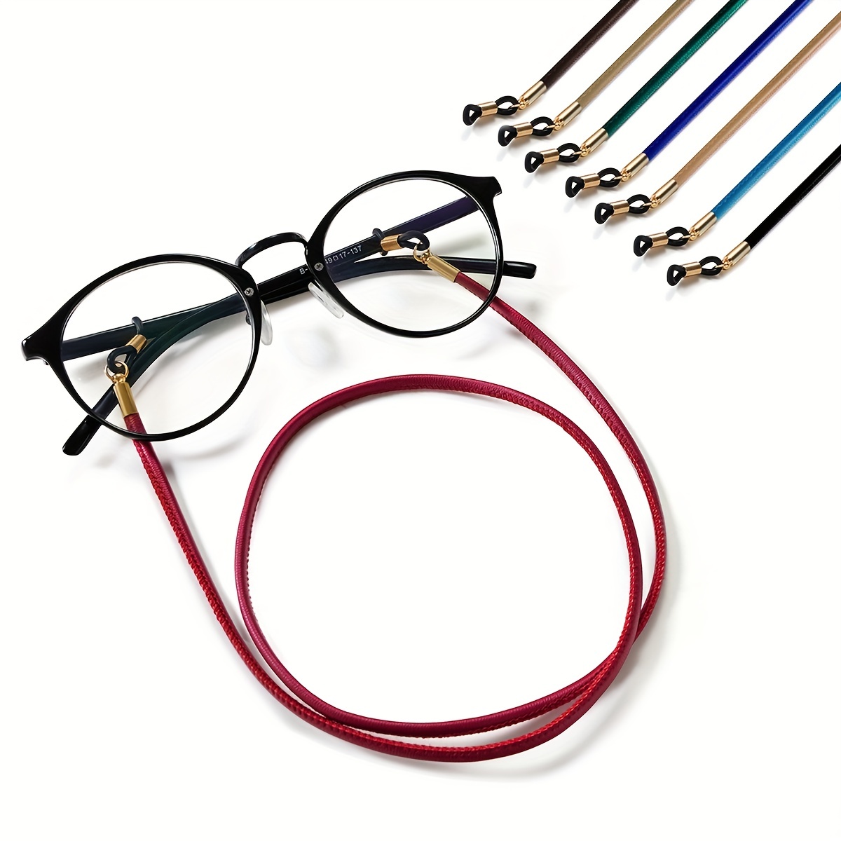 Brillen-lanyard, Brillen-hängeseil, Brillenkette, Pu-leder-seil