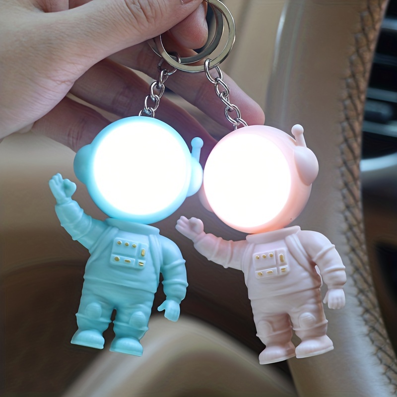 Luminous Astronaut Ufo Keychain Fun Spaceman Key Chain Ring Purse Bag  Backpack Charm Car Hanging Pendant Boys Girls Birthday Gift - Temu