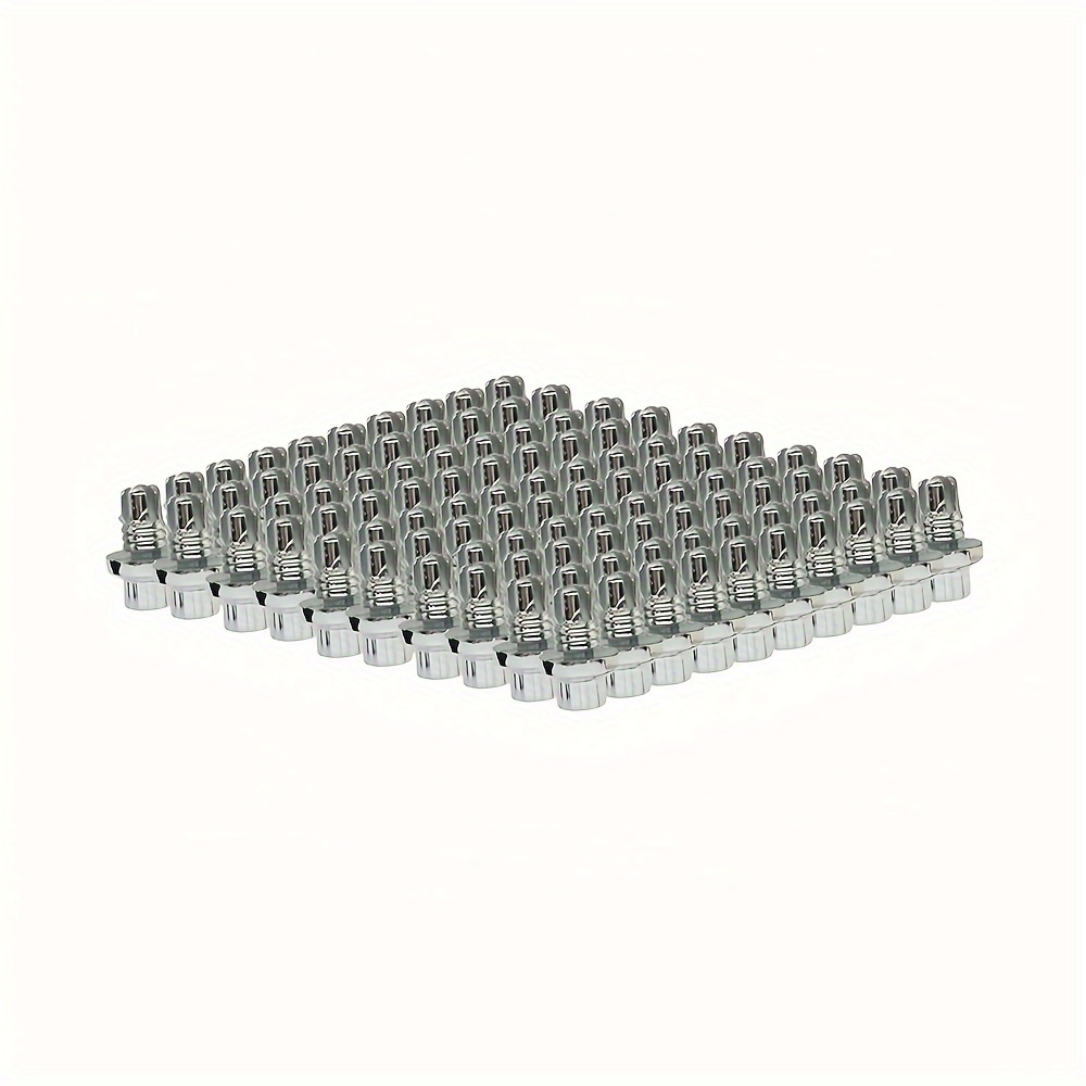100pcs/set Wheel Rivets Universal Cap Lip Screw Bolt Tires Rim Cover Decoration Replacement Car Refits Accessroies