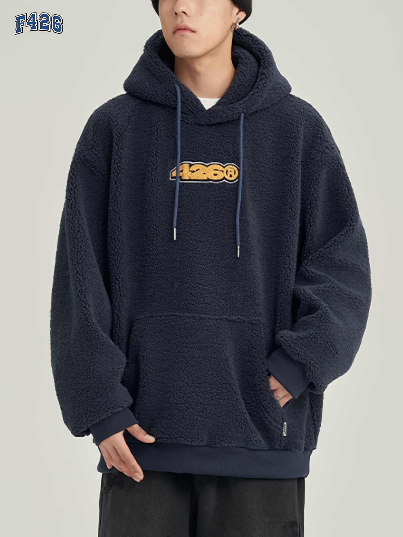 Mens Fleece Hoodie - Temu