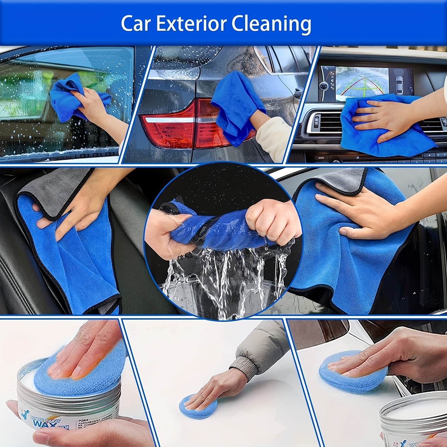 car windshield cleaner wand cleaning kit