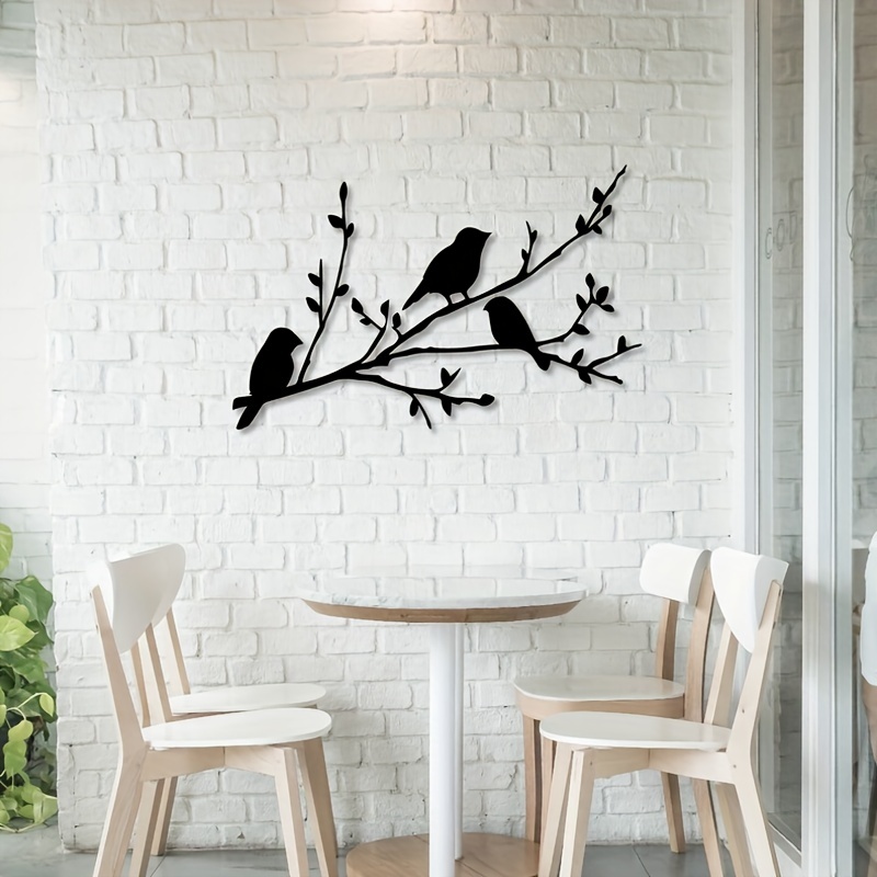 Bird On A Branch, Housewarming Gift, Wall Art, Metal Wall Art