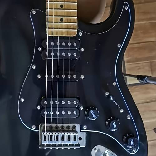 loaded strat electric guitar prewired st pickguard with single colis humbucker pickups neck middle bridge