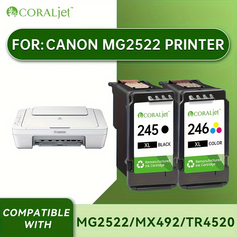 2 x cartouches d'encre originales Canon Pixma mg2550 mg2555 mg2950 mx494  mx495 e