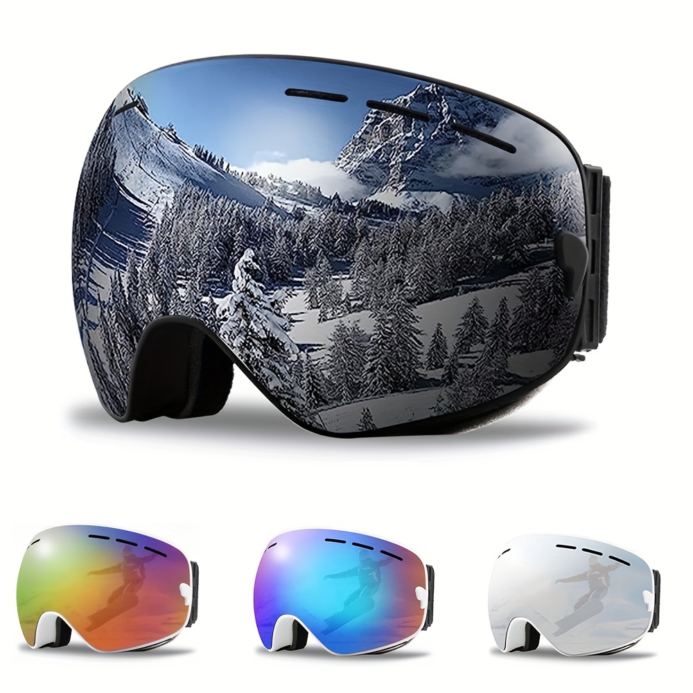 Gafas De Esquí Gafas De Snowboard Hombre Mujer Antiniebla Premium
