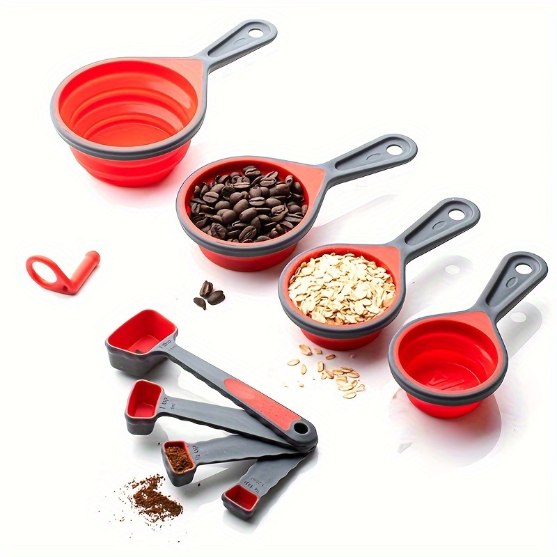 Collapsible Measuring Cups And Spoons