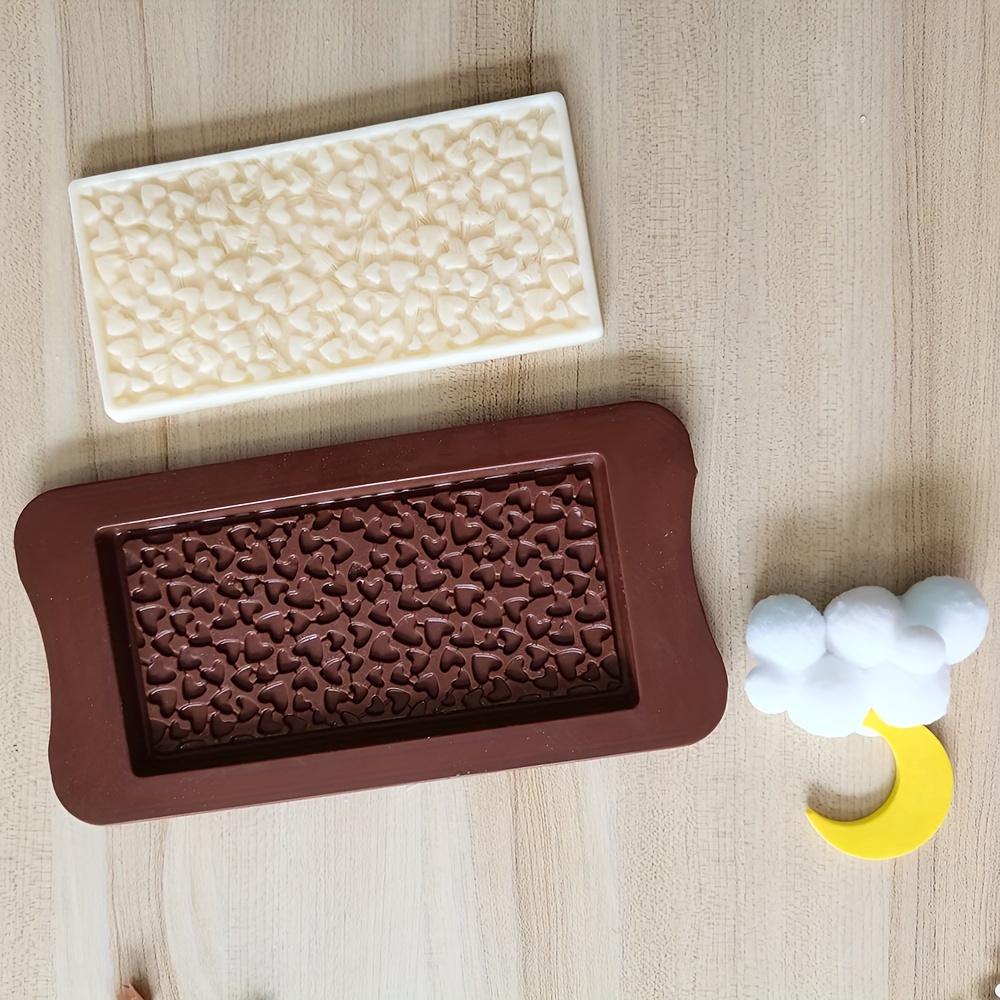 Chocolate Molds Rectangle Chocolate Bar Sweet Molds Silicone - Temu