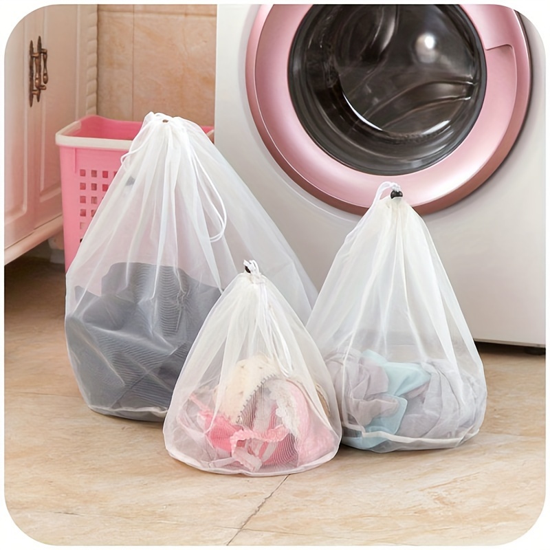 3 bolsas de lavandería de red fina y gruesa duraderas para - Temu