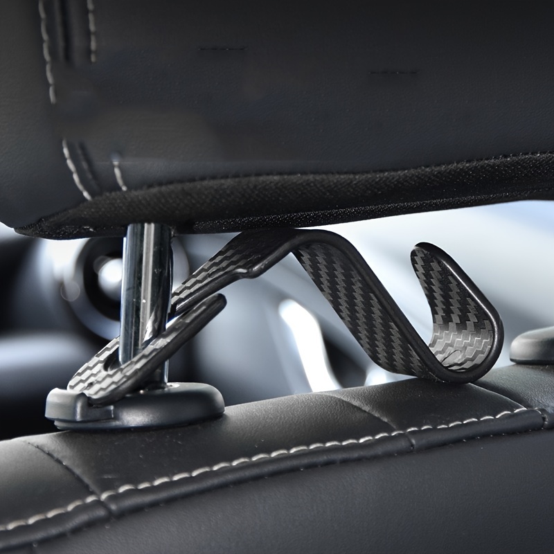 2 PCS Car Storage Back Seat Clip Interior Organizers Headrest Hanger