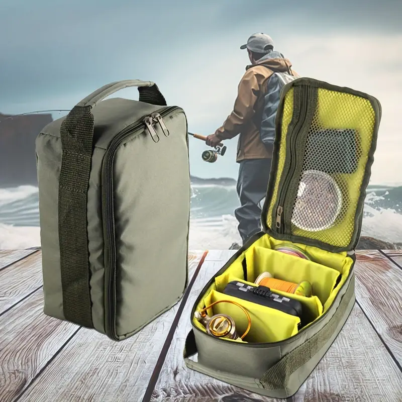 Portable Waterproof Fishing Tackle Storage Bag Keep Hooks - Temu
