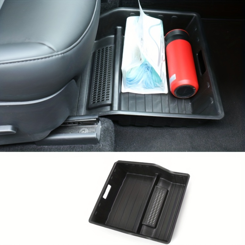 Under Seat Storage Box For 2020-2023 Tesla Model Y Seat Hidden Organizer