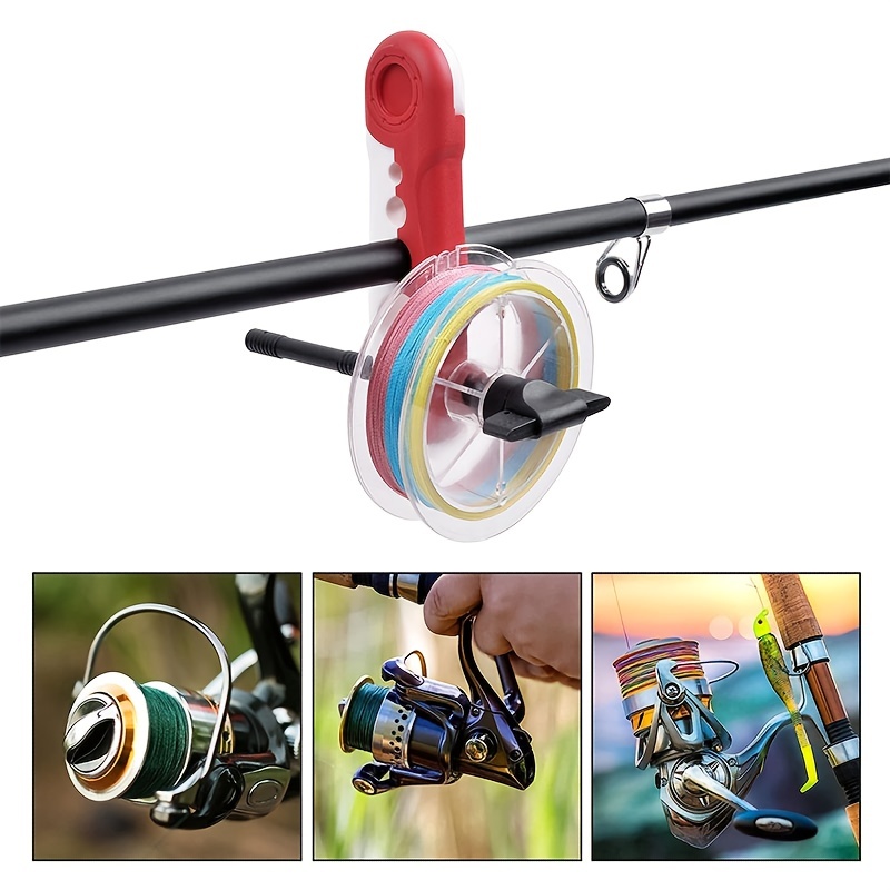 Make Fishing Easier Portable Adjustable Reel Spooler Tool! - Temu Canada