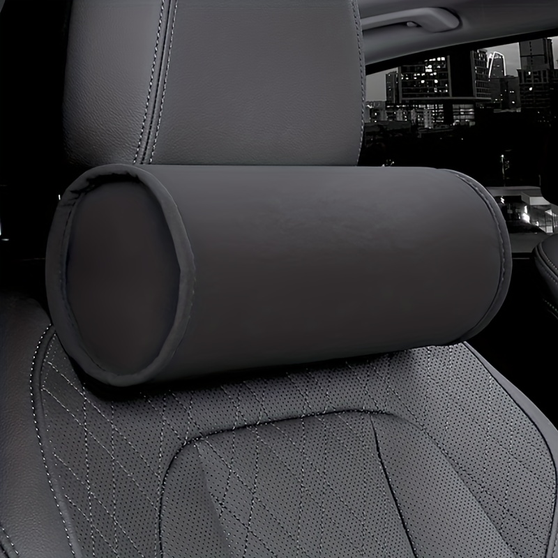 Adjustable Soft Velvet Car Seat Headrest Pillow Head Neck Support