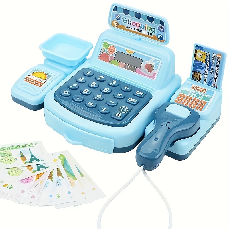 Calculadora Caja Registradora Para Niños A Partir De 3 Años - Temu