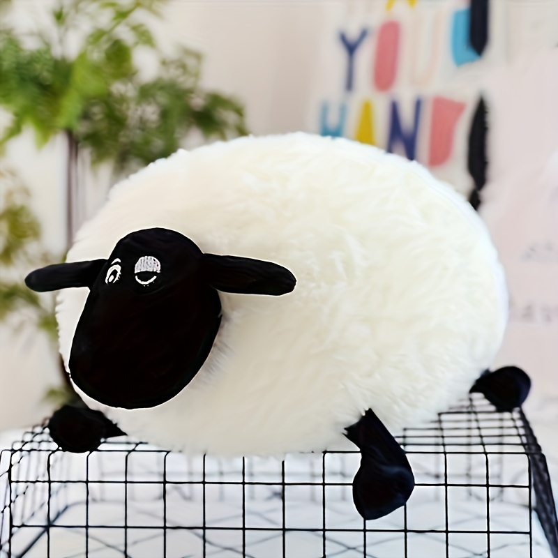 23/33cm Lovely Lamb Plush Toy Soft Stuffed Sheep Wearing Dress