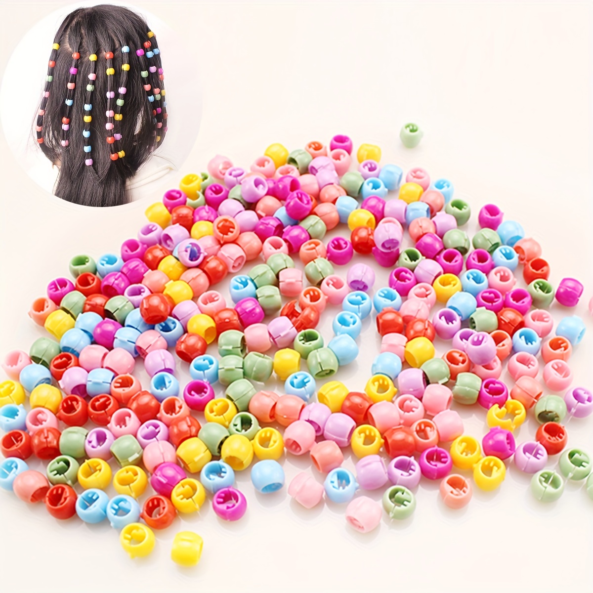 50/100PCS Mini Hair Claw Clips for Women Girls Cute Candy Colors