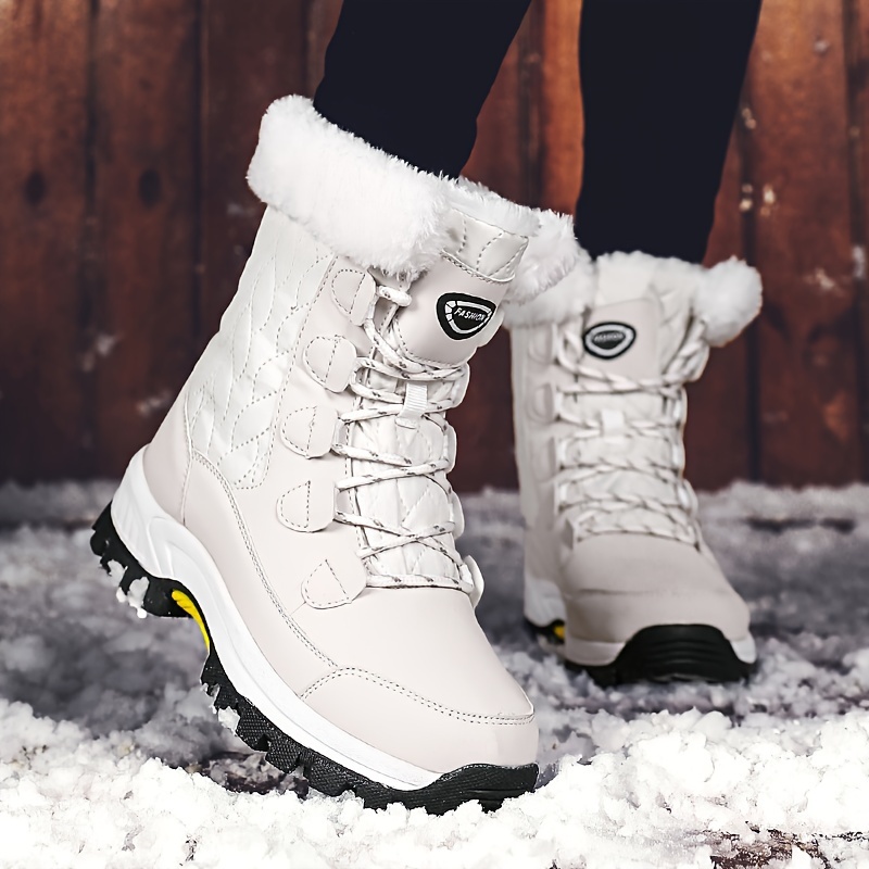 Padaleks Women Hiking Boots Comfortable Snow Boots for Women