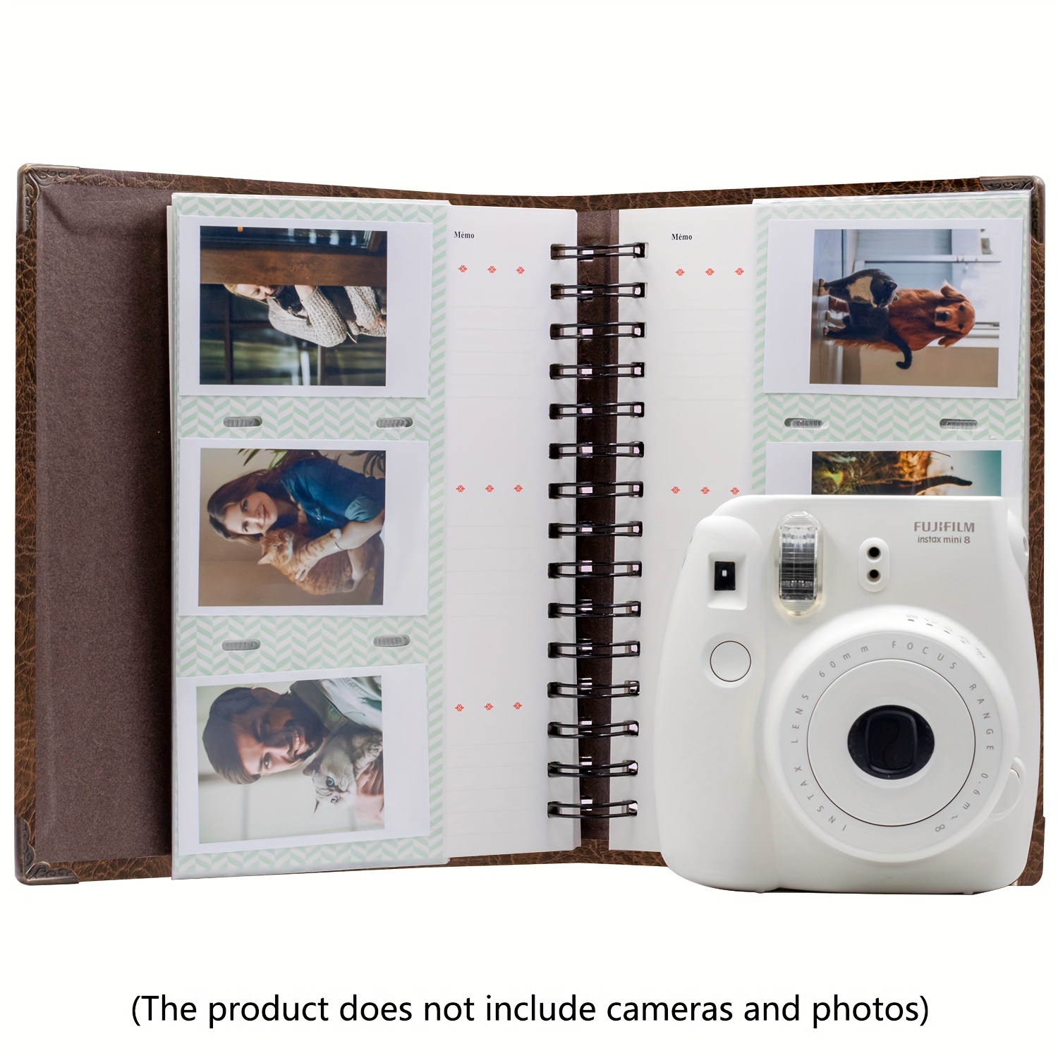 Instax Photo Album, Polaroid Albums 192 Pictures for Fujifilm Instax Mini  11 12 90 70 50S 26 25 9 8+ 7S Instant Camera, Polaroid Photo Album for
