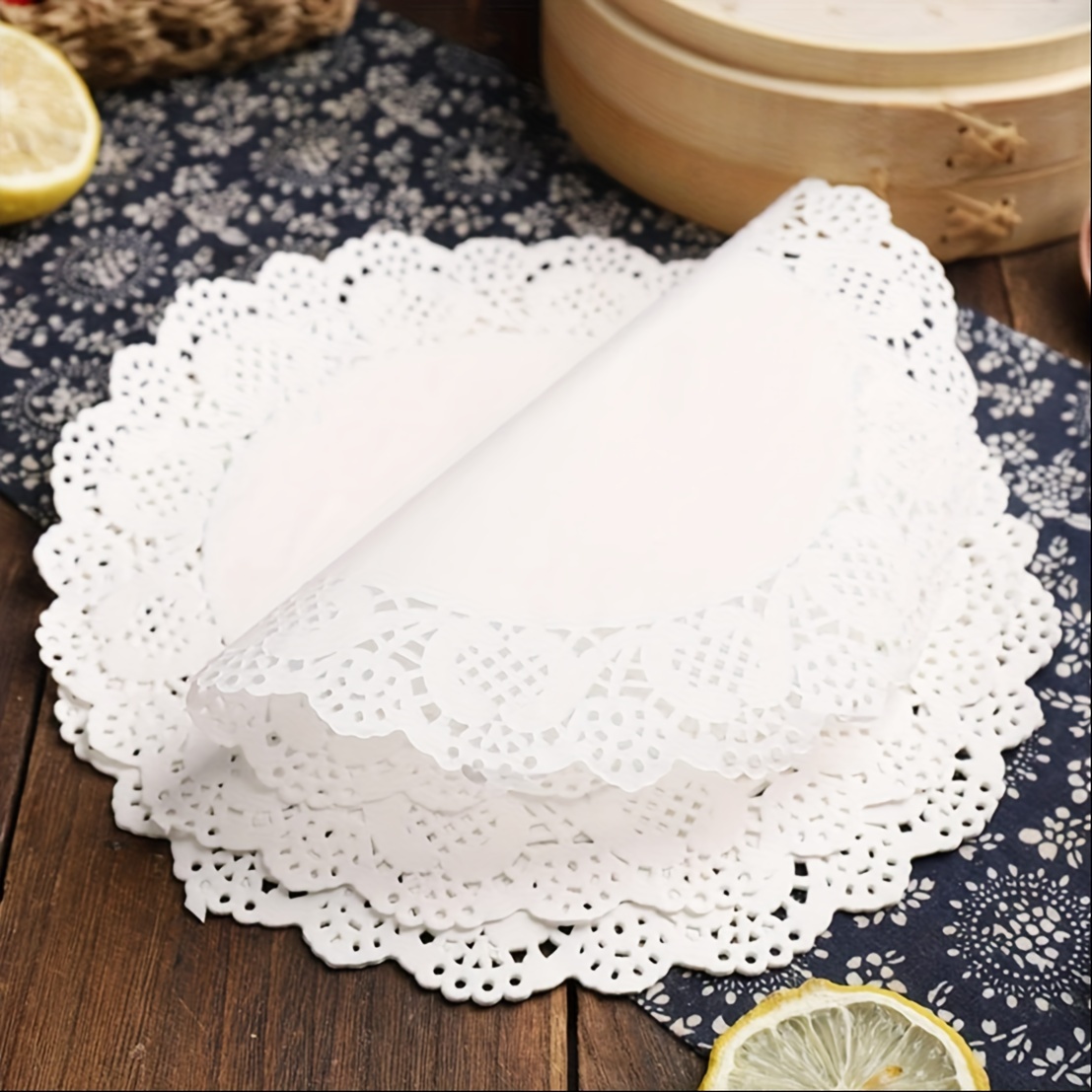 Lace Paper Doilies, Doilies Placemats, Grease Absorbent Paper, For Coffee,  Cake, Desert, Table, Wedding, Tableware Decoration, Baking Tool, Kitchen  Accessories - Temu