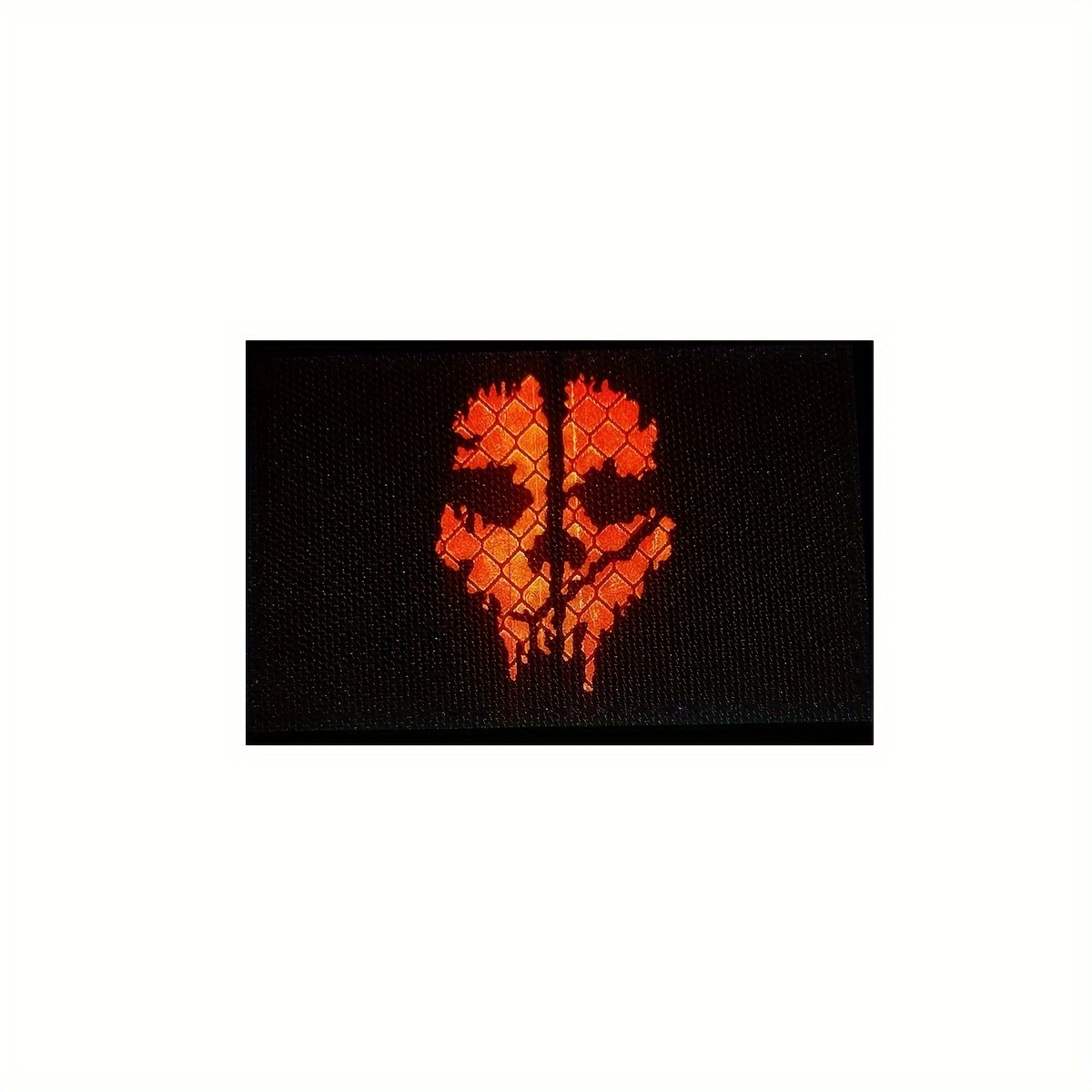 3d Pvc Hook Loop Patch Skeleton Demon Pirate Skull Glowing - Temu