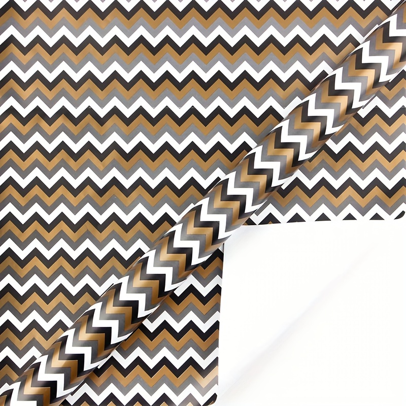 Dark Brown Pattern Wrapping Paper