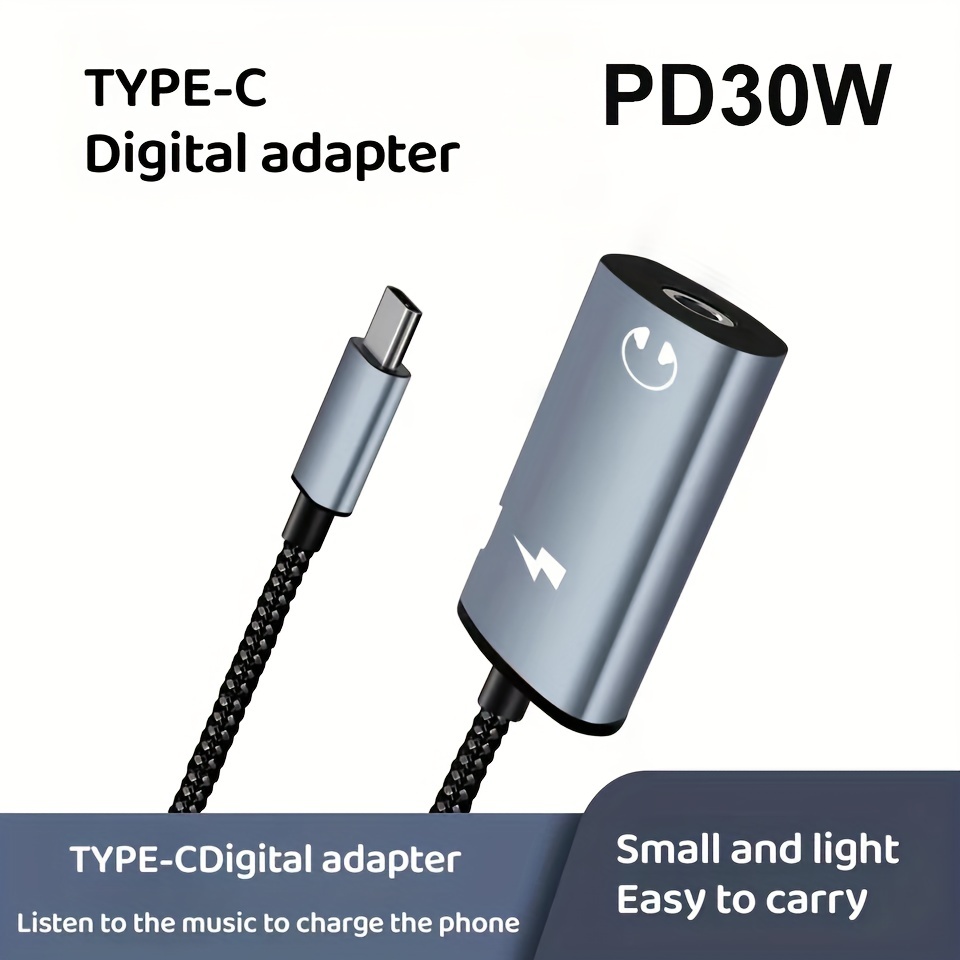 2 Pcs For Iphone Headphones Adapter & Splitter, 2 In 1 Dual