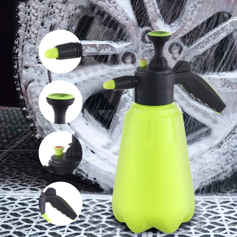 Hand Pump Foam Sprayer Car Wash Spray Bottle Air Pressure - Temu