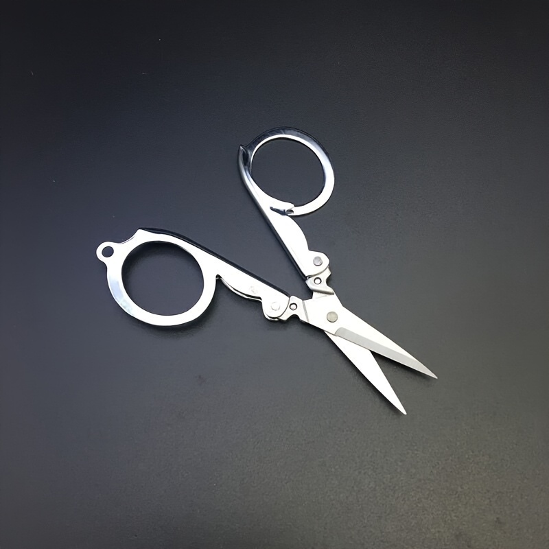 Portable Stainless Steel Scissors Travel Emergencies - Temu