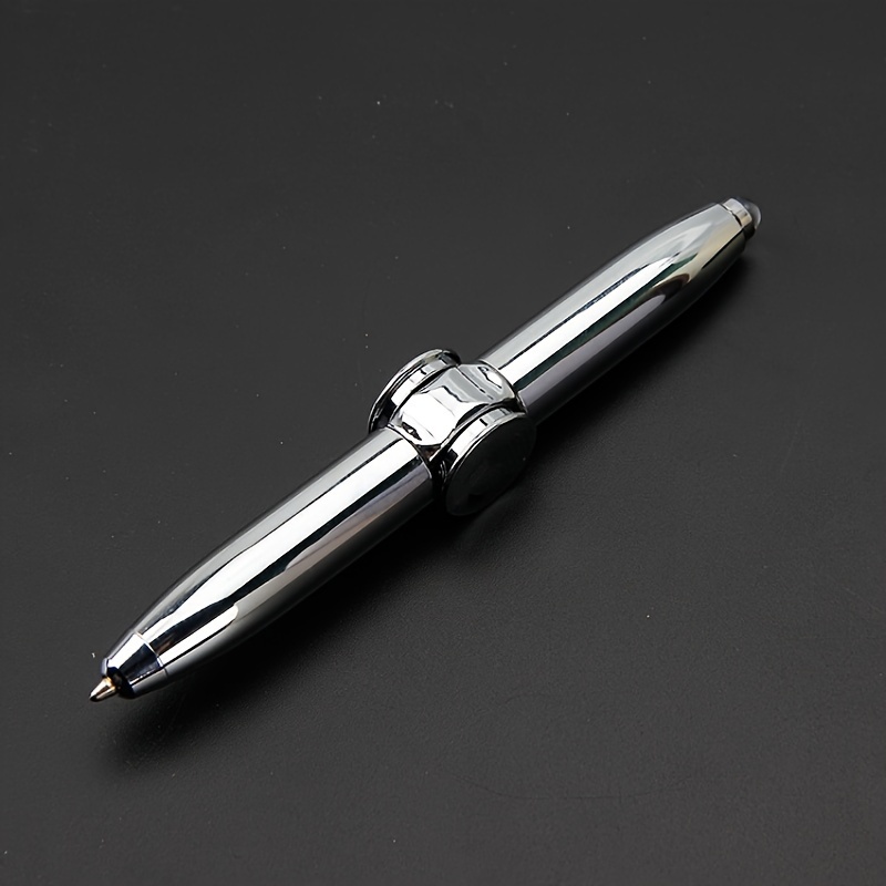 Silver Think Ink Pen Fidget for Stress Relief