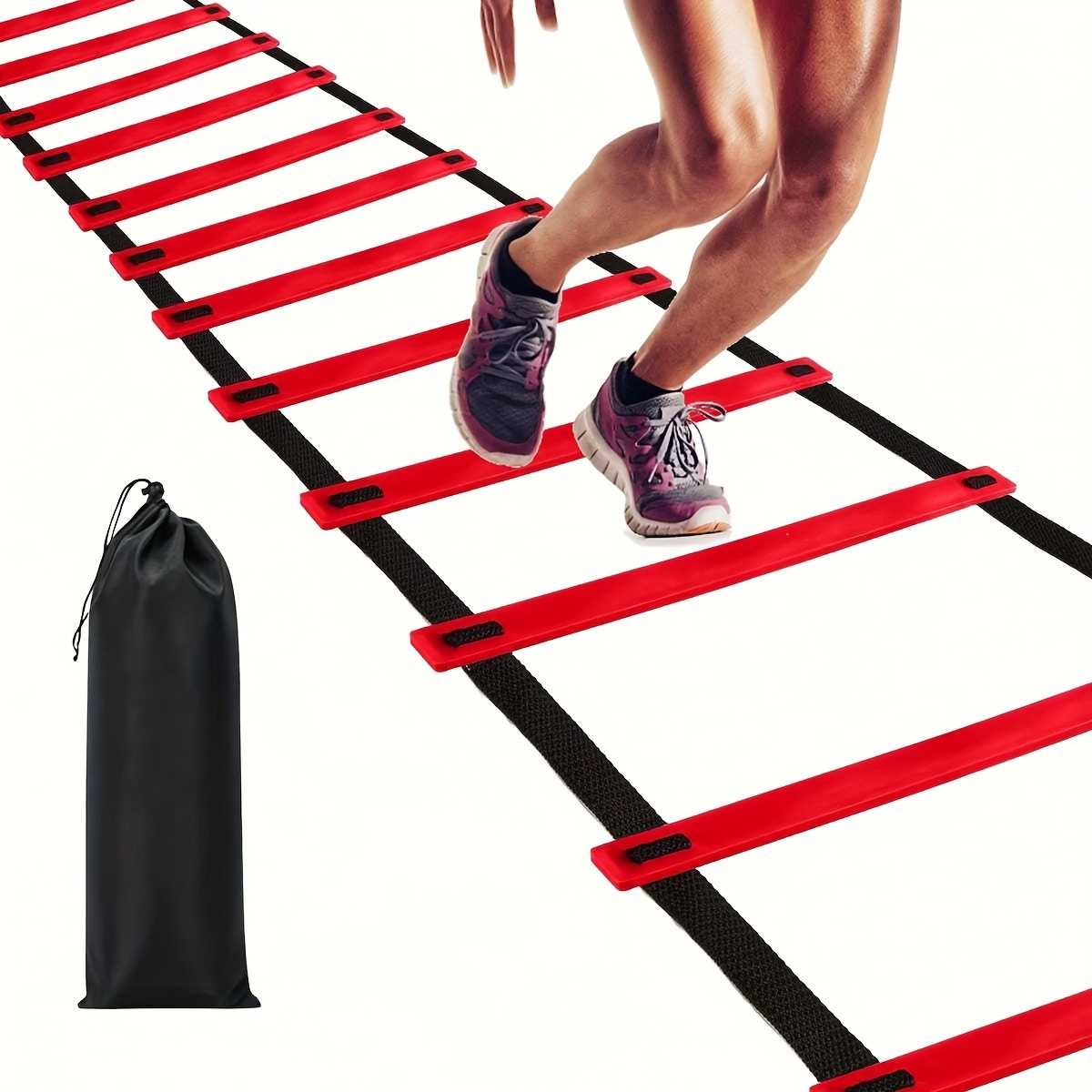 Échelles d'entraînement Agilité Échelle de vitesse Escaliers Agile Escalier  pour Fitness Football Échelle de vitesse Jd4