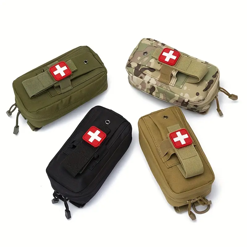 deftget Kit de primeros auxilios de 163 piezas impermeable IFAK Molle  sistema portátil para lesiones esenciales, equipo de emergencia médica,  kits de