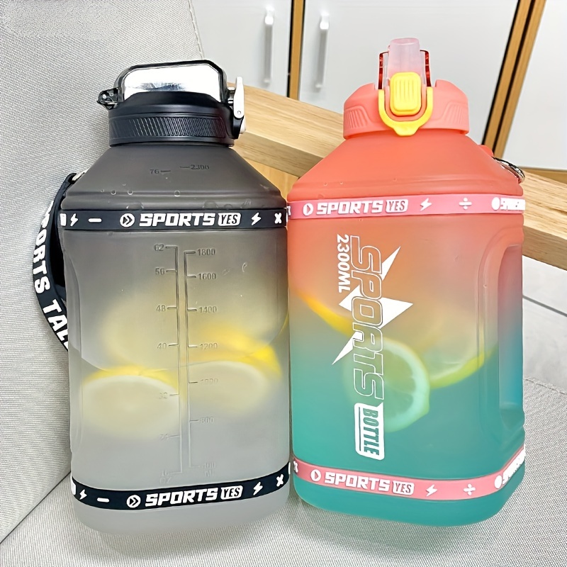 3.8L/2L/1.5L Gym Sports Bottles Water Cup Pc Material with