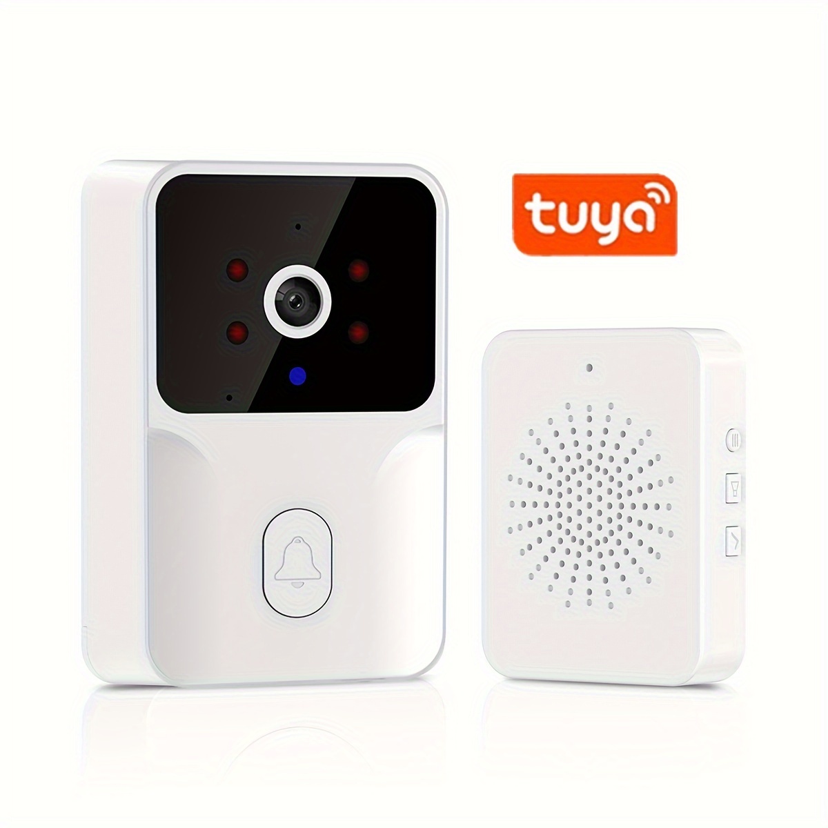 Interphone intelligent Tuya Smart - Couleur blanche
