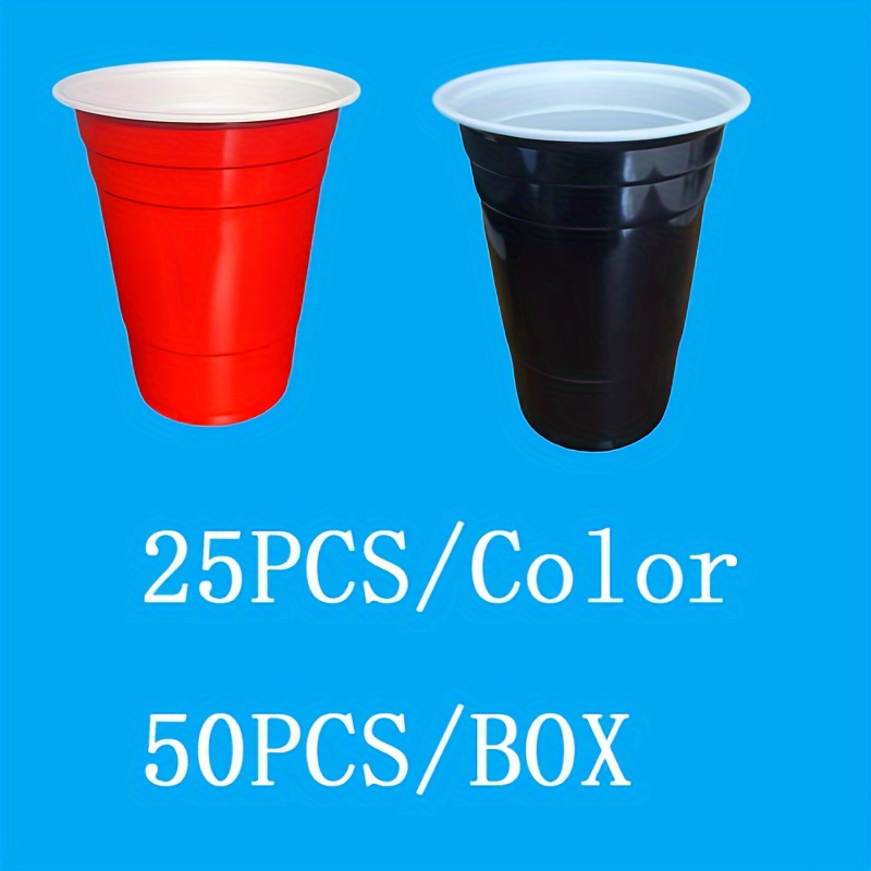 Party Cups,red Cup, Party Cup,, Cups,red Party Cup, Disposable  Cup,disposable Hard Cup,red Solo Cup,american Solo Cup, Solo Red Cup, Beer  Cups Party Cups Sturdy Plastic Cups For All Events.multi-colors - Temu