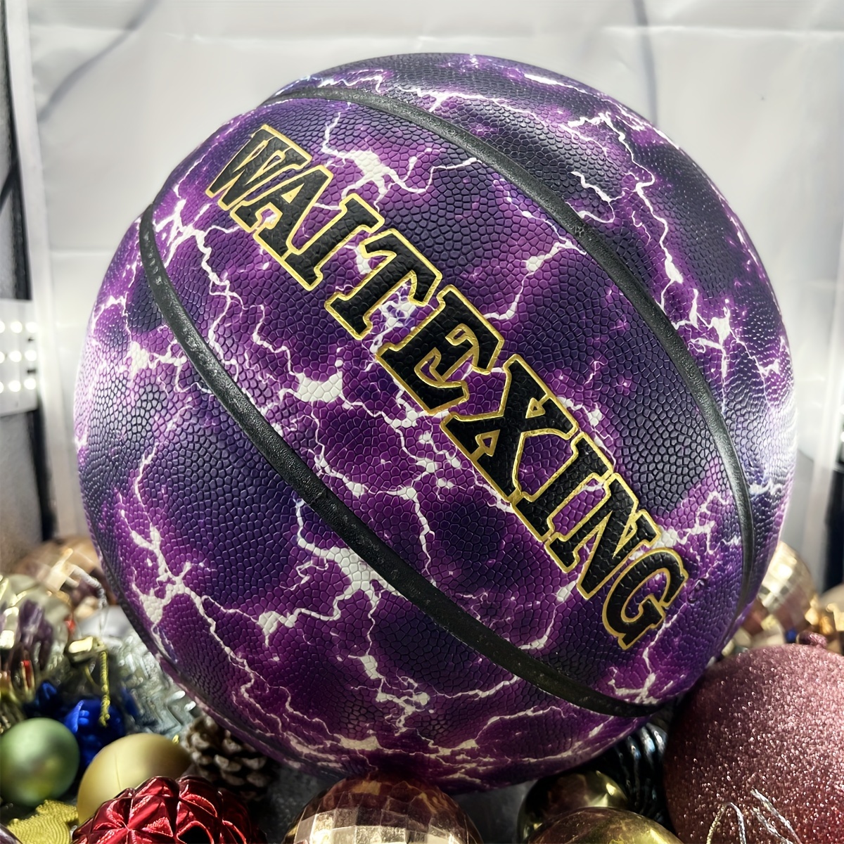 Purple Lightning Series Basketball For Daughter