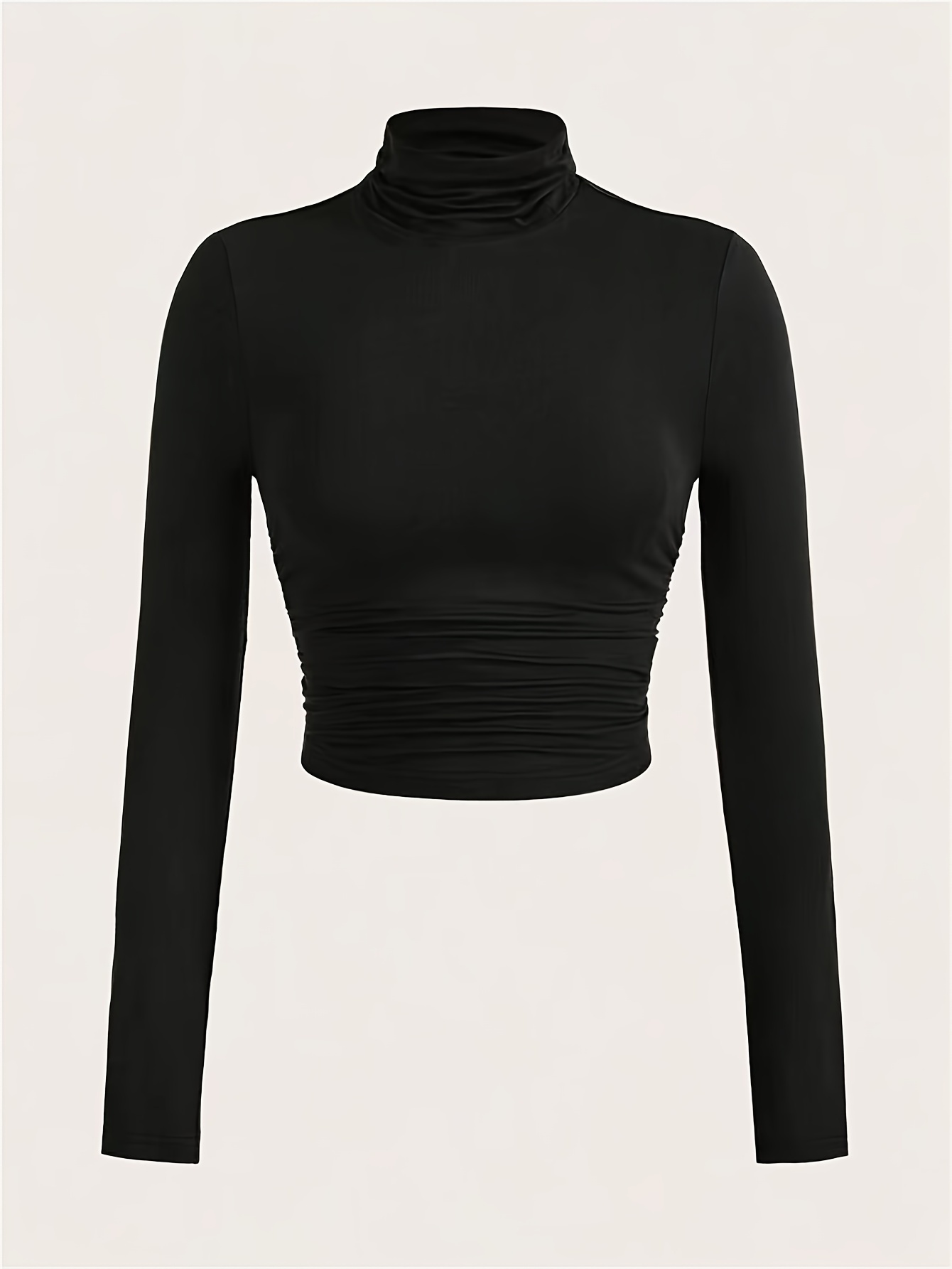 Black Long Sleeve Shirt Women - Temu Canada