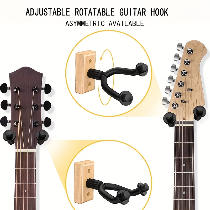 Premium Guitar Wall Mount Securely Hang Acoustic Electric - Temu Netherlands