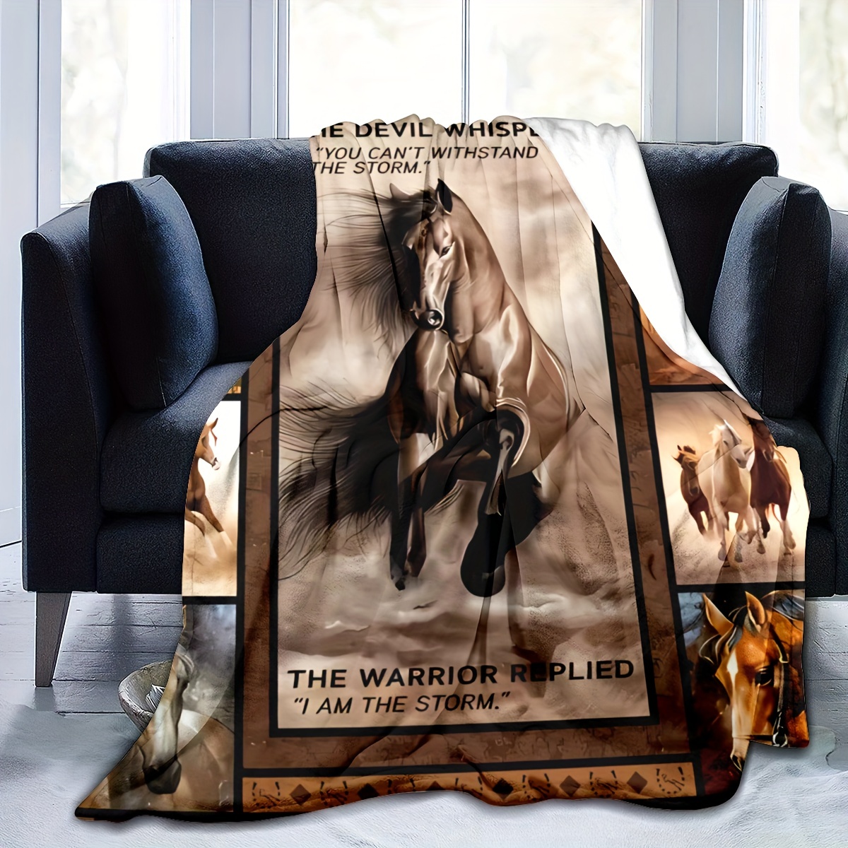 Plush best sale horse blanket