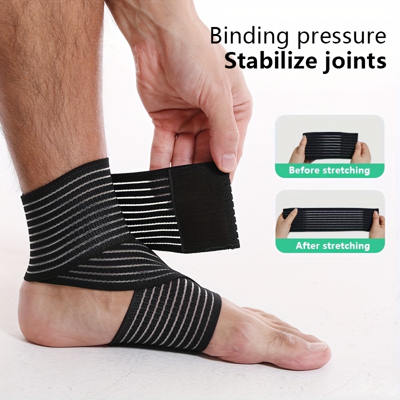 Ankle Foot Support Sleeve Elastic Sock Wrap Sleeve Bandage - Temu Canada