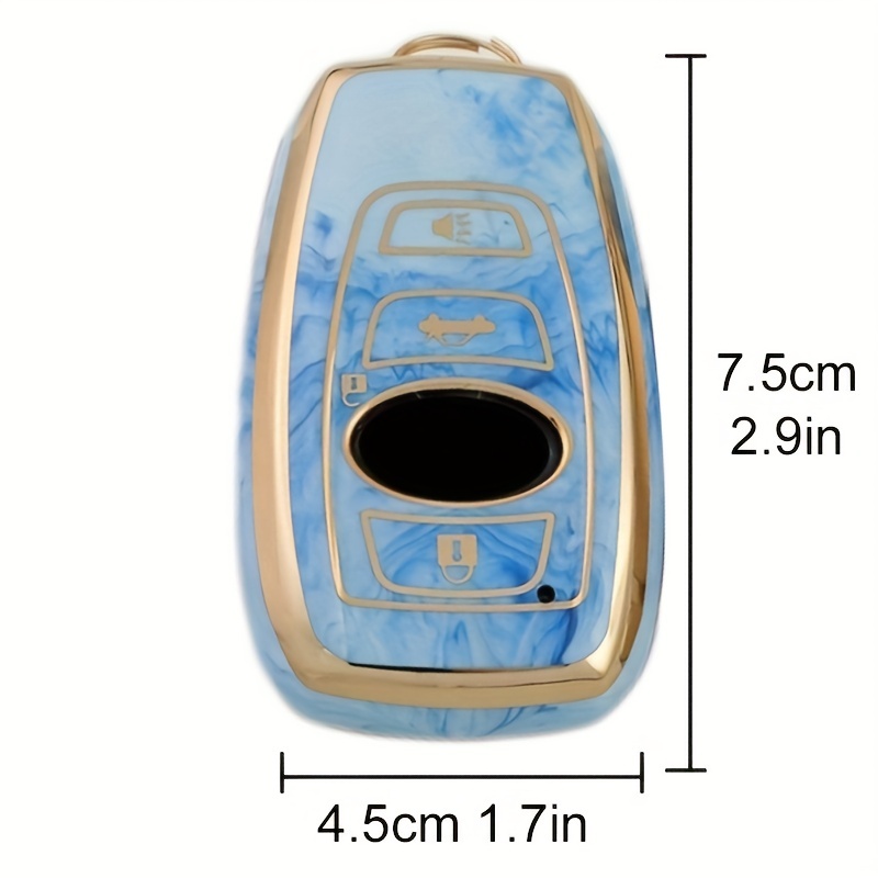 Tpu Jade Pattern Car Key Case Cover Protection For For Brz Xv Sv