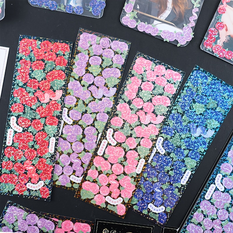 Glitter Lace Frame Stickers Perfect For Diy Art Crafts - Temu